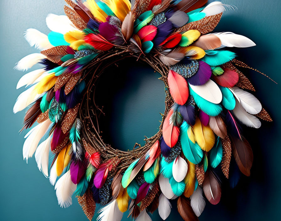 wreath of feather
