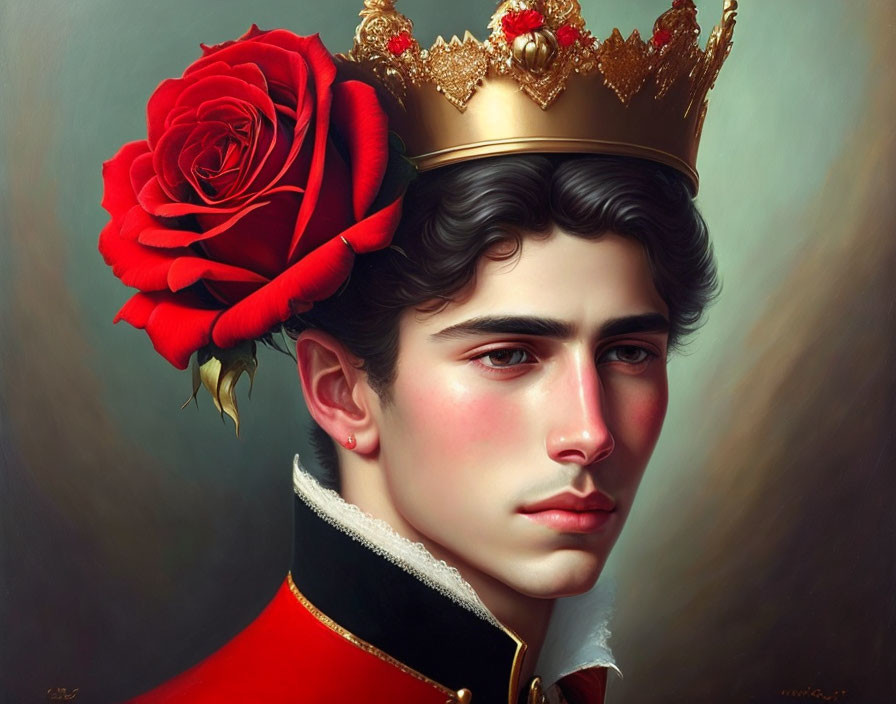 sad rose prince