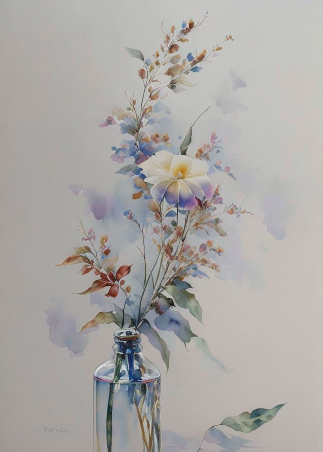 flower watercolour