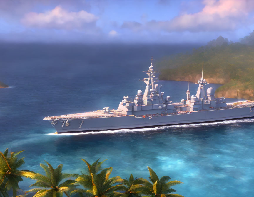 Tropical Skyline: Naval Maneuvers
