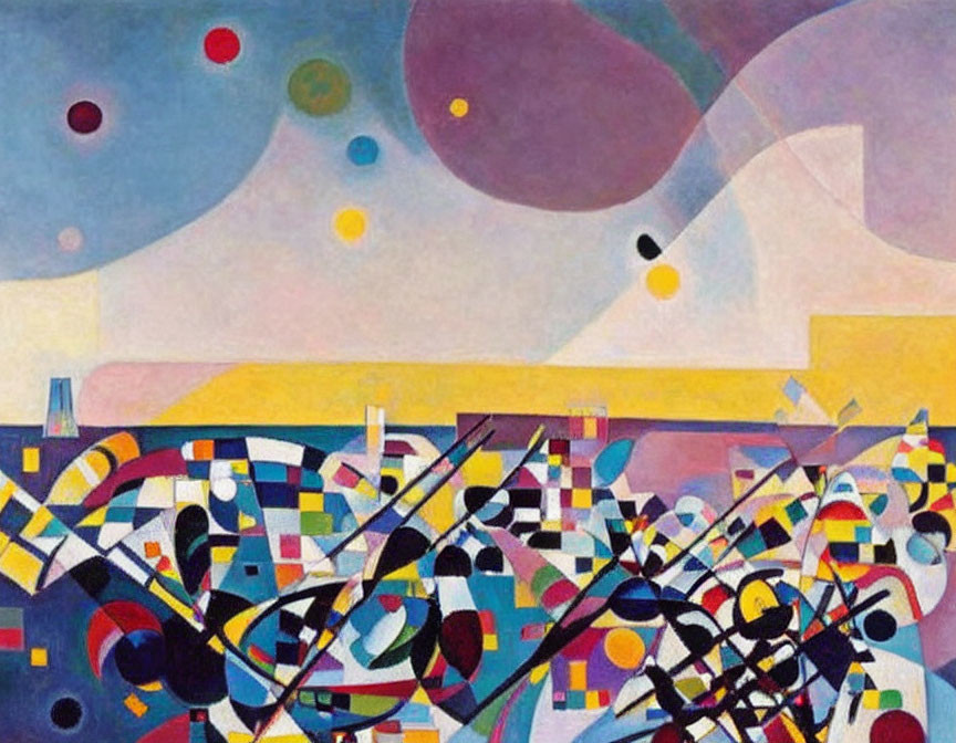 Wassily Kandinsky like abstract art #4-2
