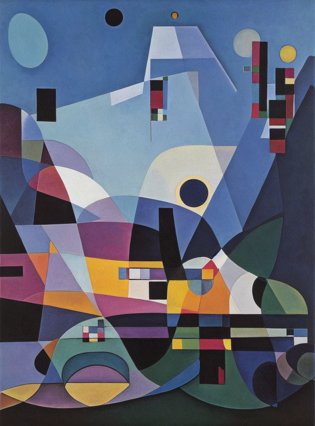 Wassily Kandinsky like abstract art #5