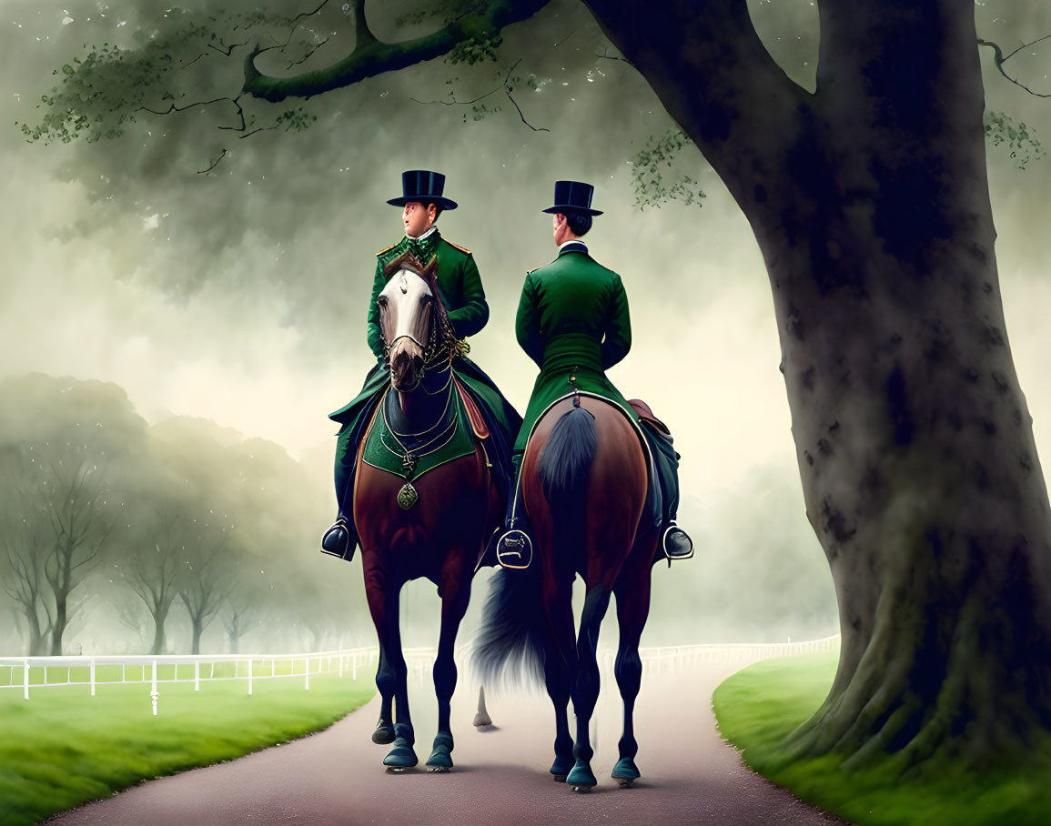 Victorian Watercolor: London's Horse Racing