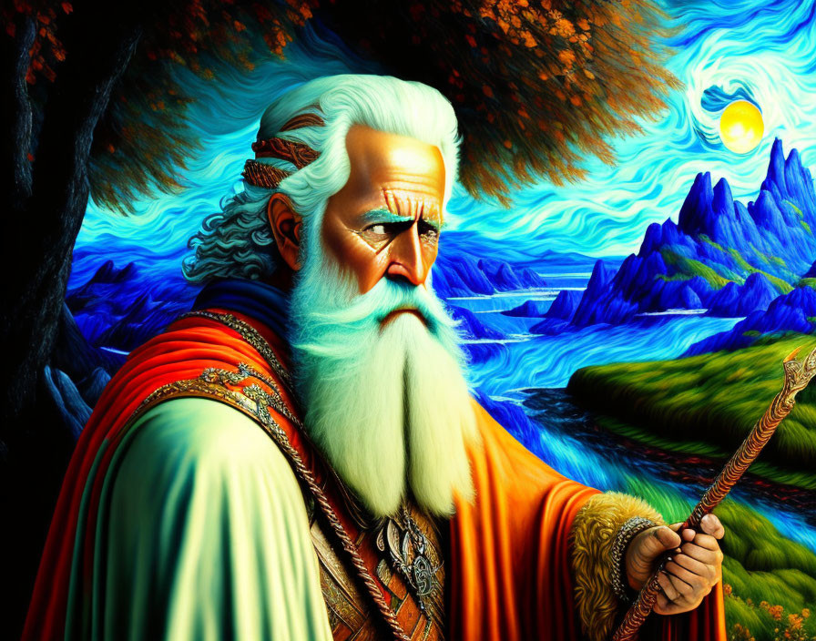 Odin, God of war and death.