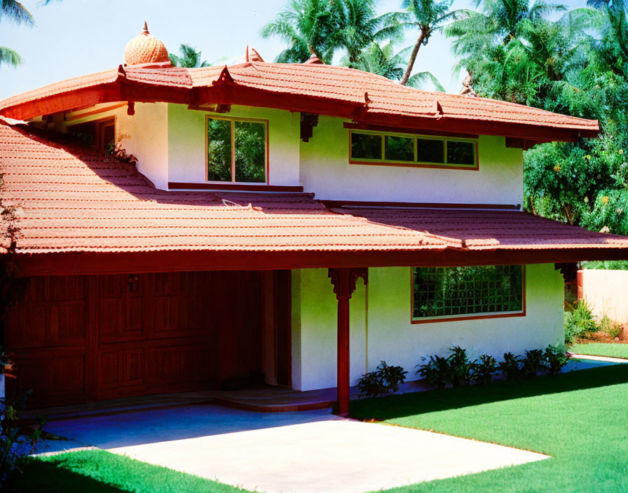 Traditional indian house.