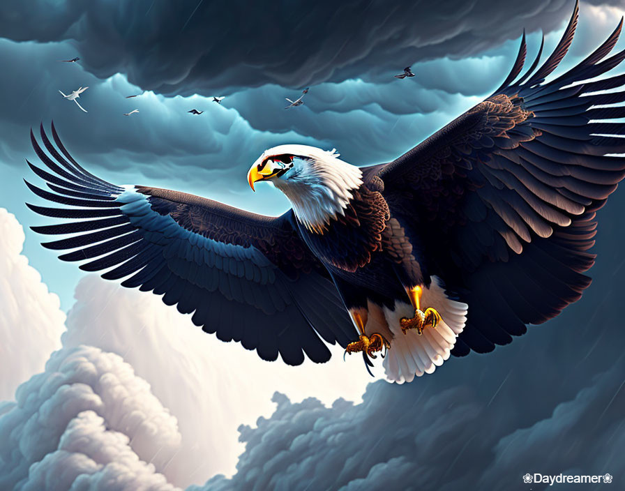 Majestic Eagle: A Masterpiece in Detail