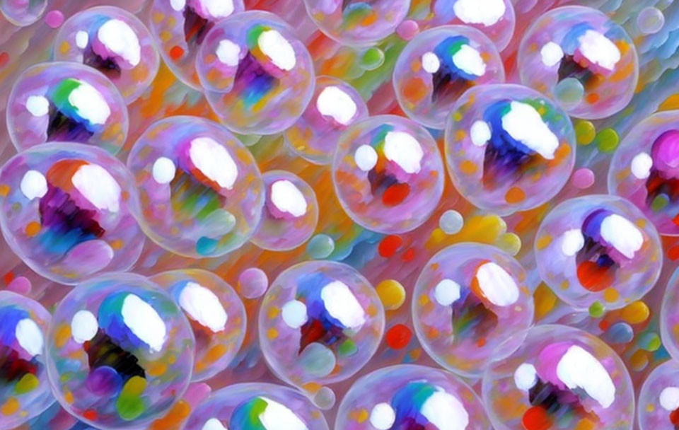 Soaking Jelly bubbles 