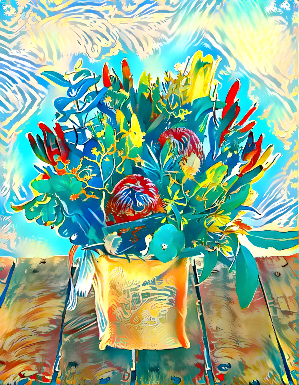 Abstract bouquet