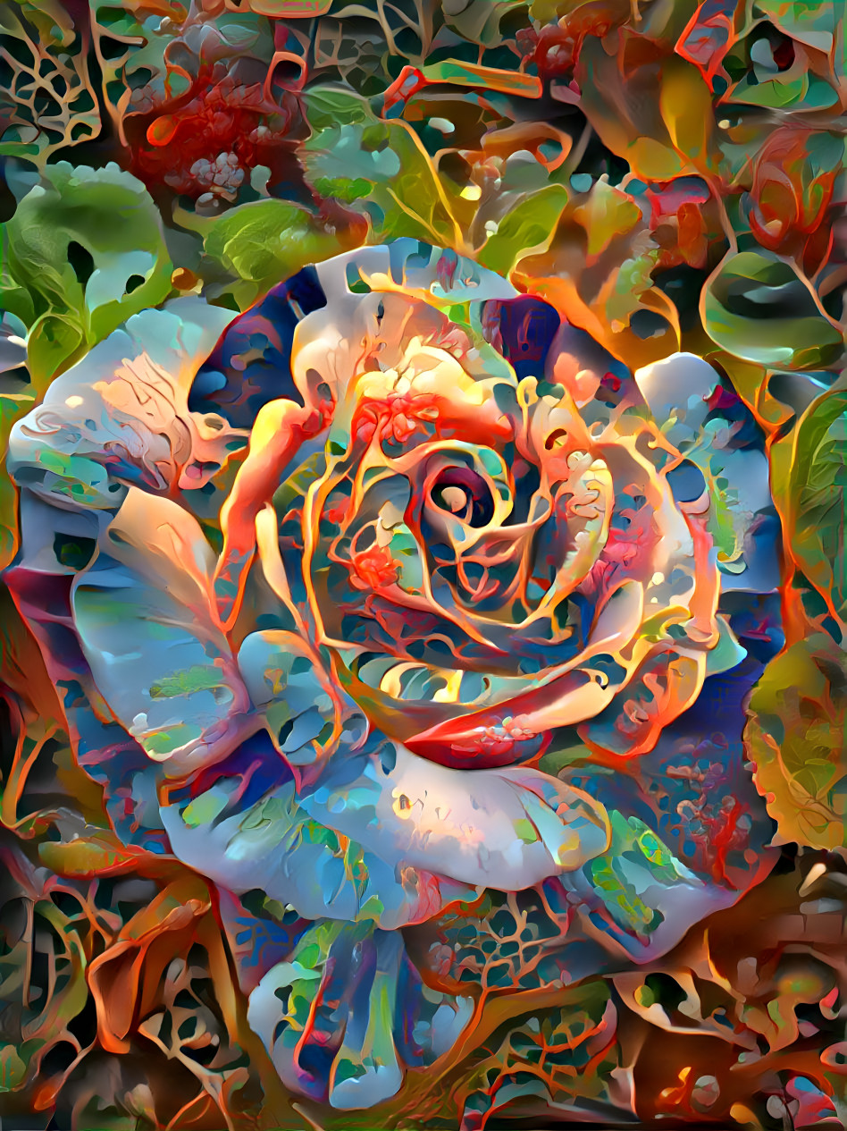 Swirly rose