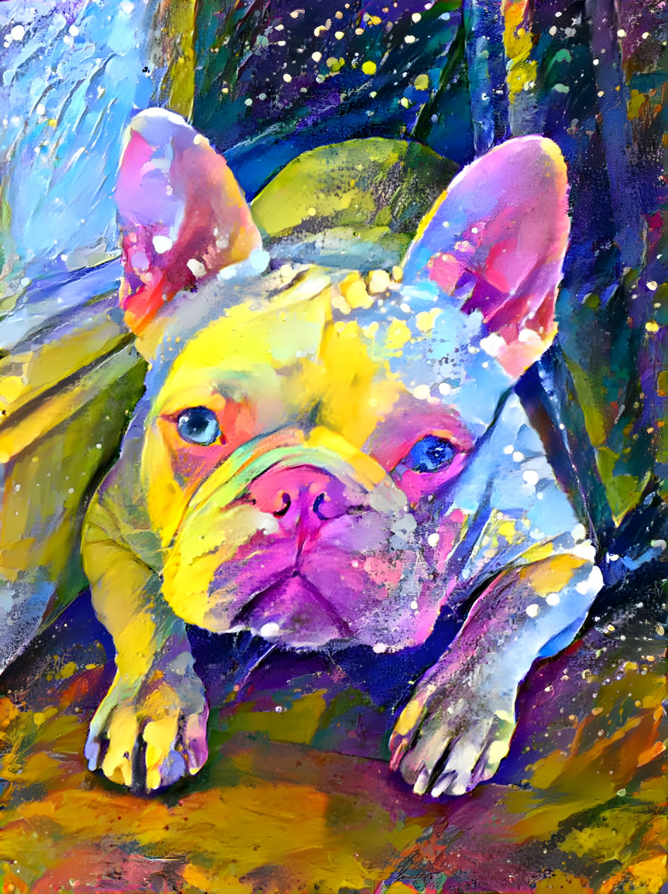 Fanciful Frenchie