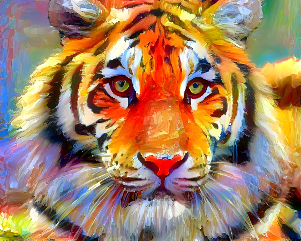 Gorgeous tiger gurl
