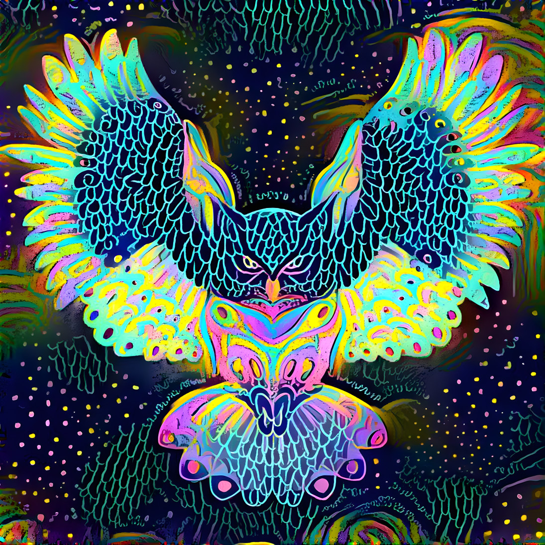 Fanciful owl