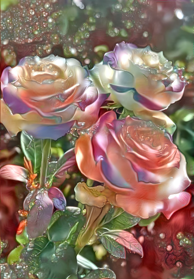 Satin roses 