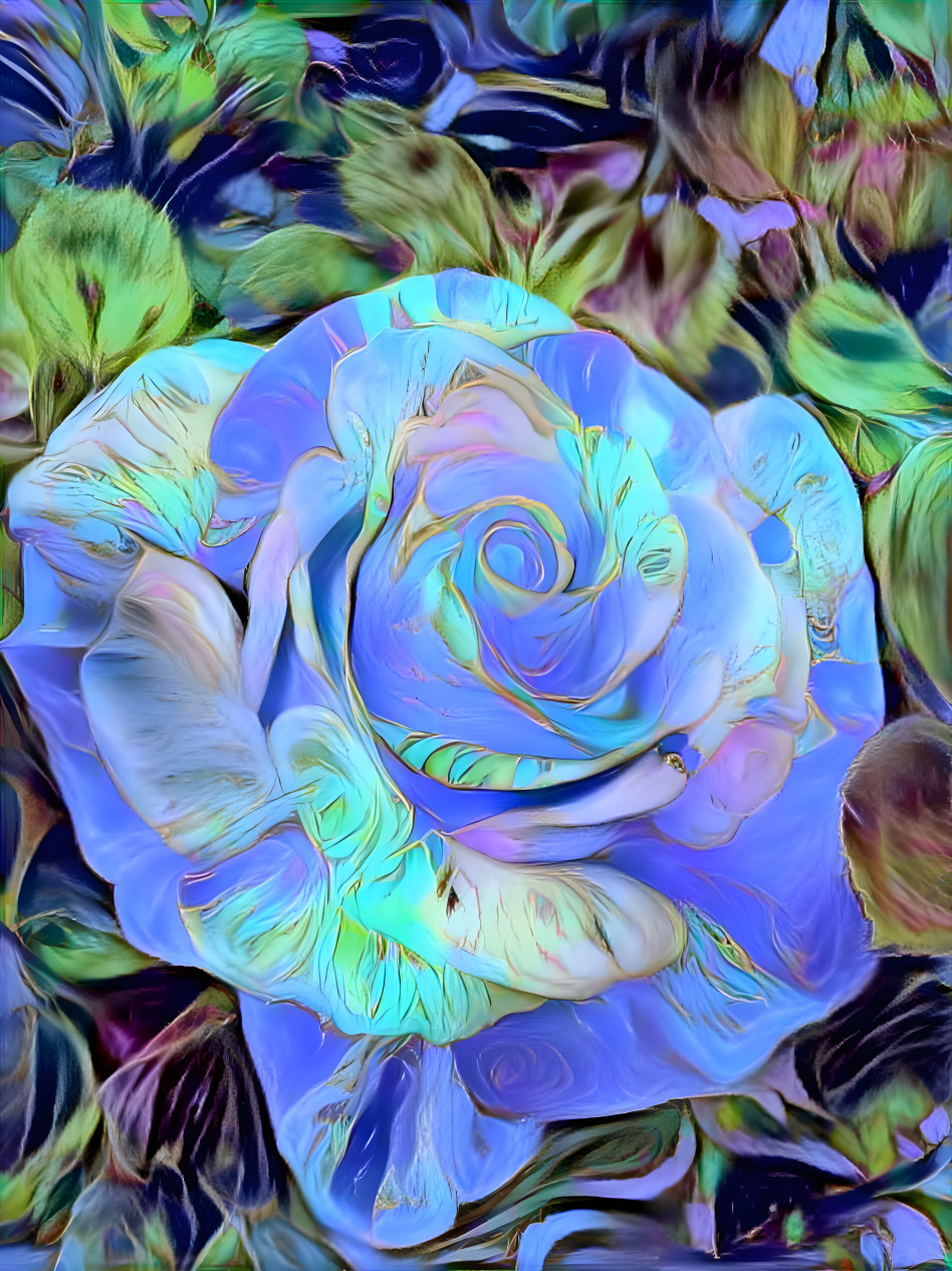 Blue rose 