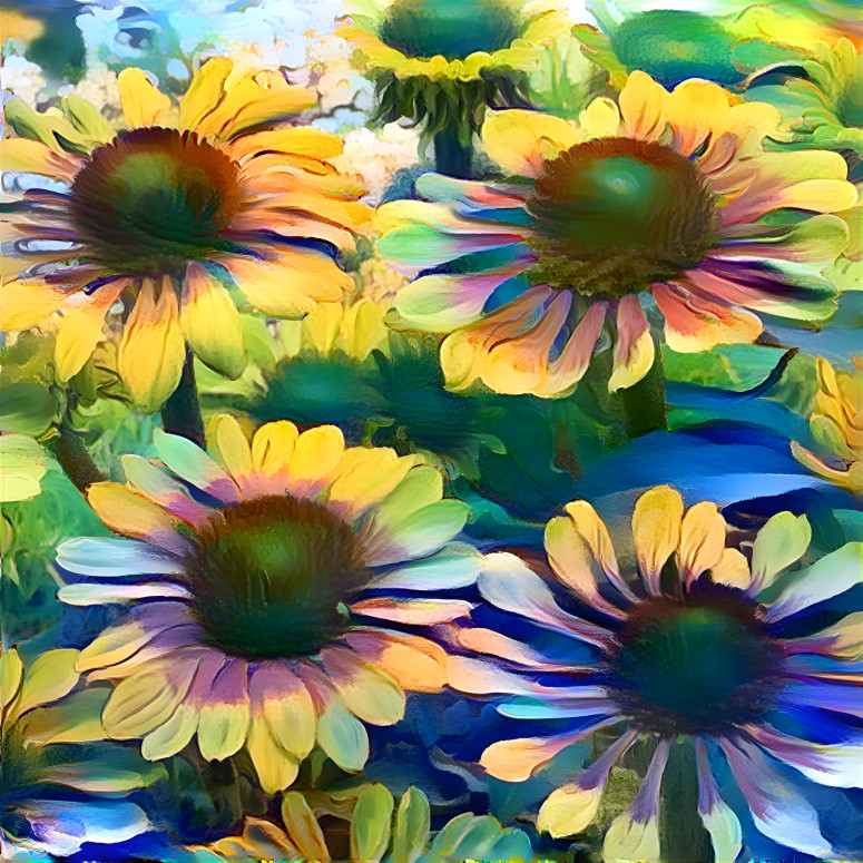 Van Gogh blooms