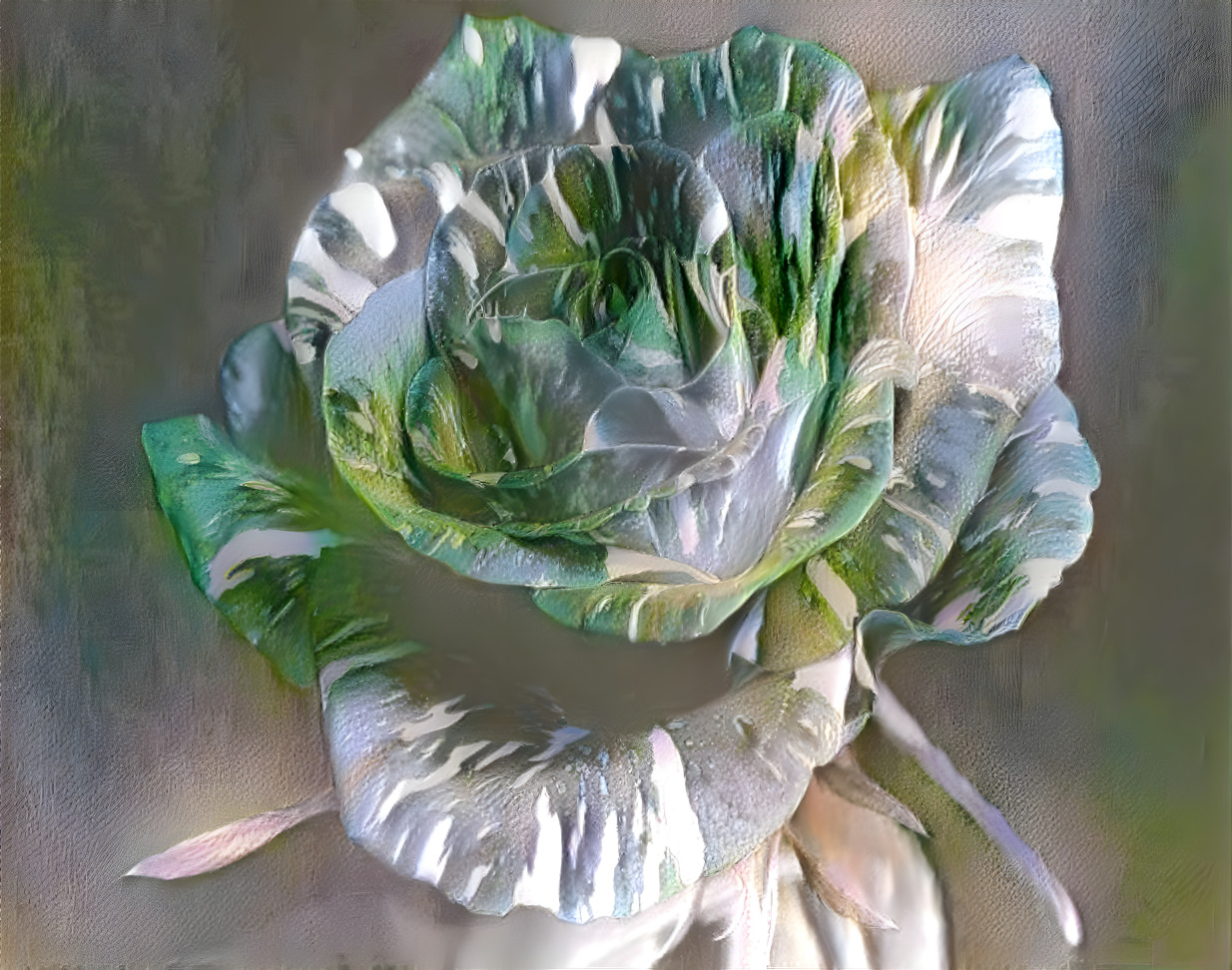 Mint rose