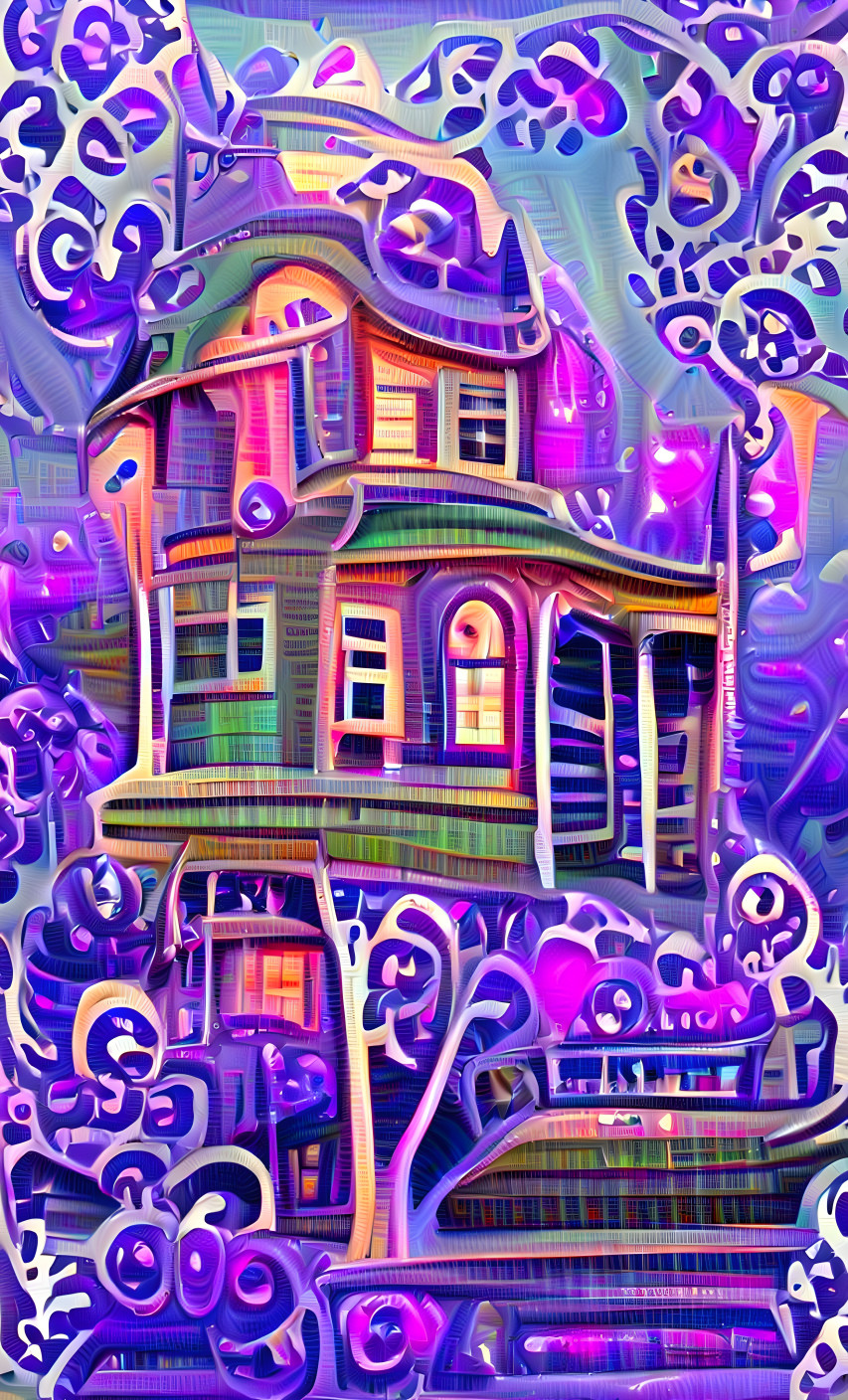 Fanciful purple Victorian 