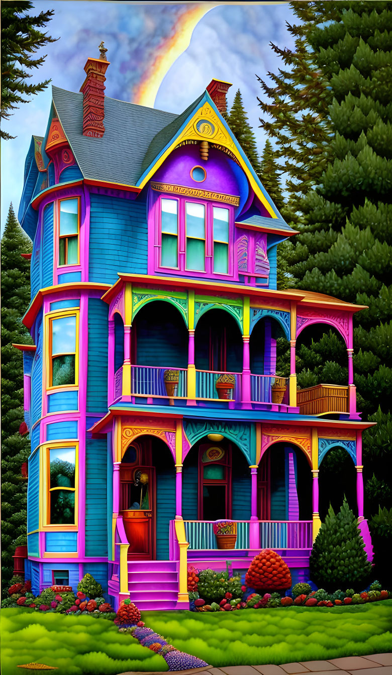 Beautiful Rainbow Home