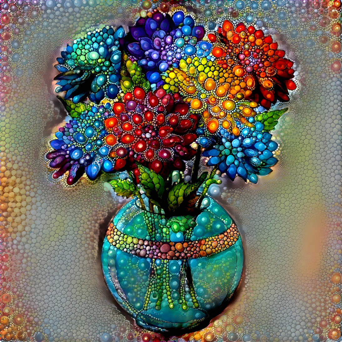 Seed blooms bouquet