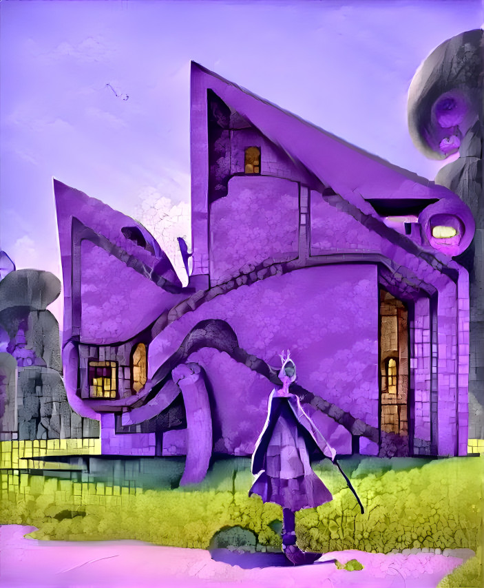 Futuriffic Purple abode