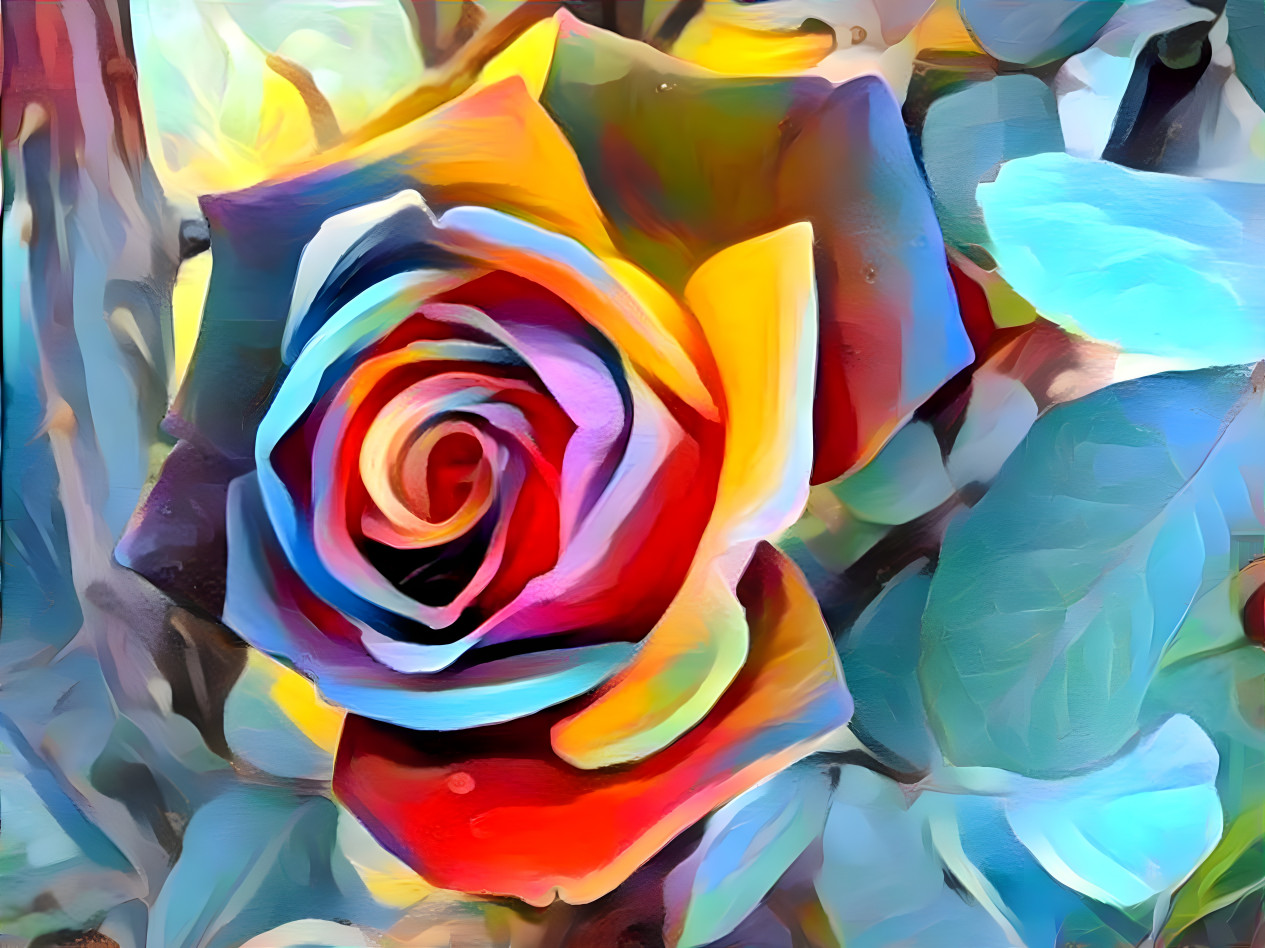 Lovely adobe rose 