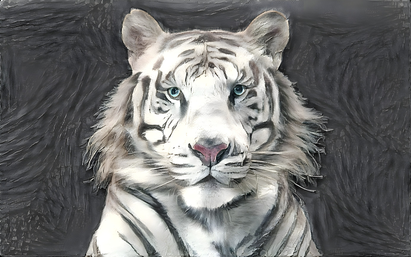 Silver tiger