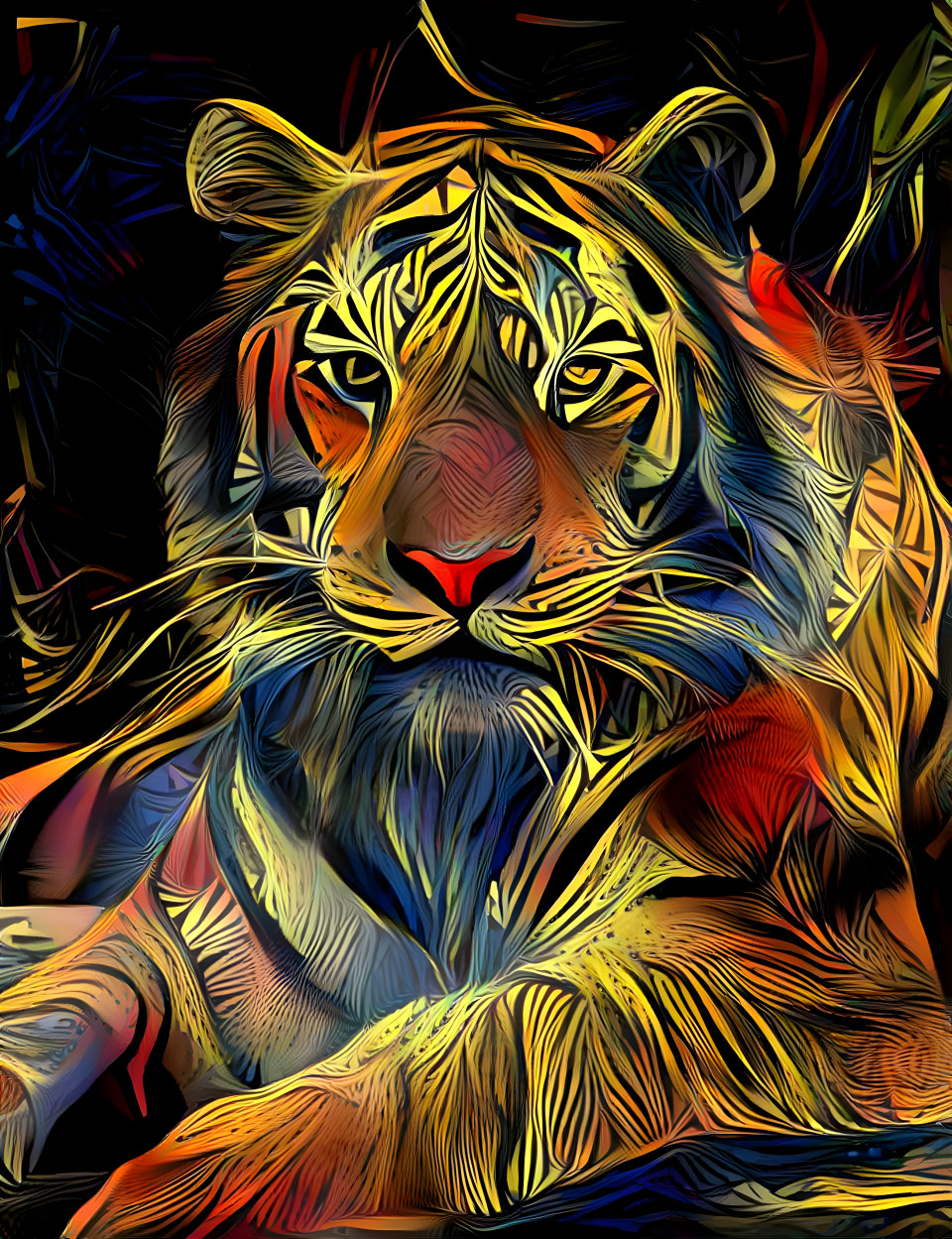 Bright tiger