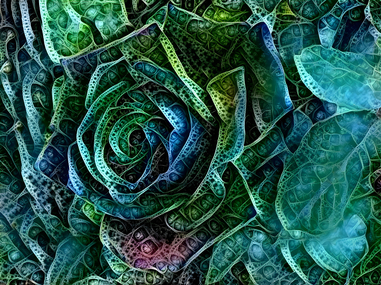 Verdigris Rose