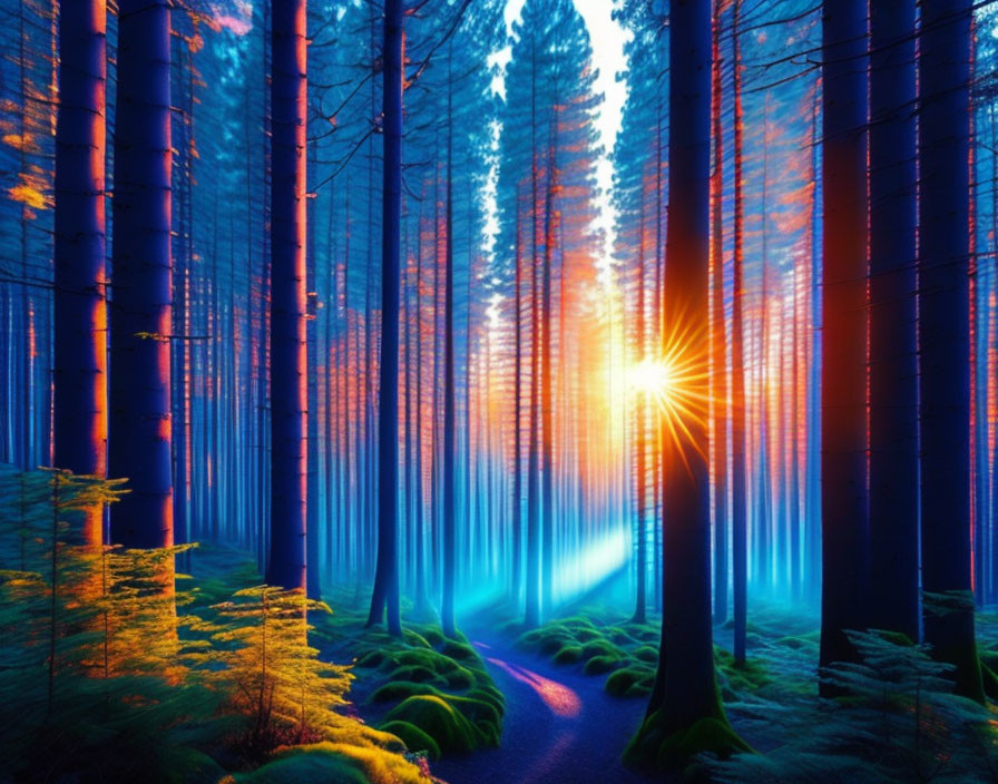 Blue Forest Dream