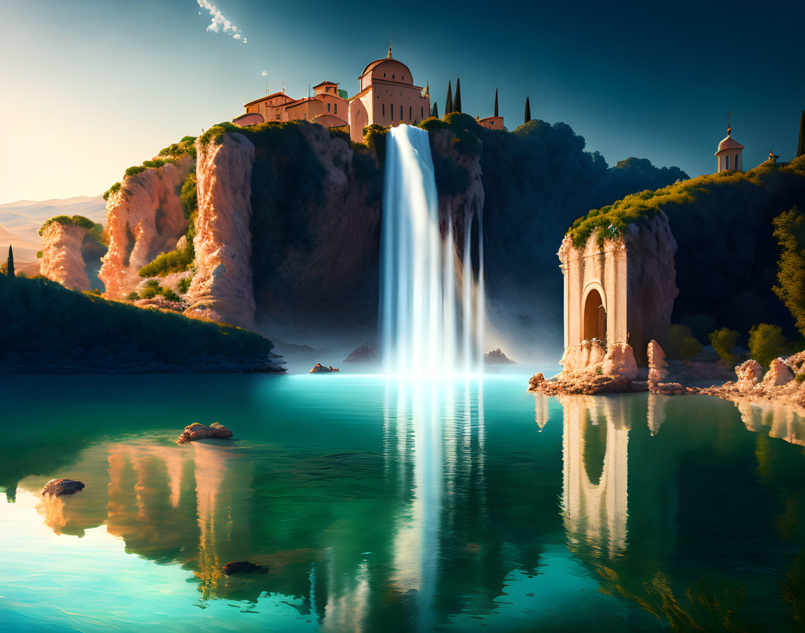 Ancient Waterfall