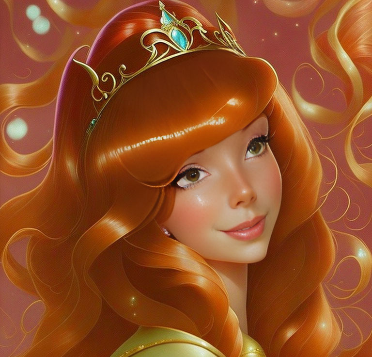 Beautiful princess Ariel