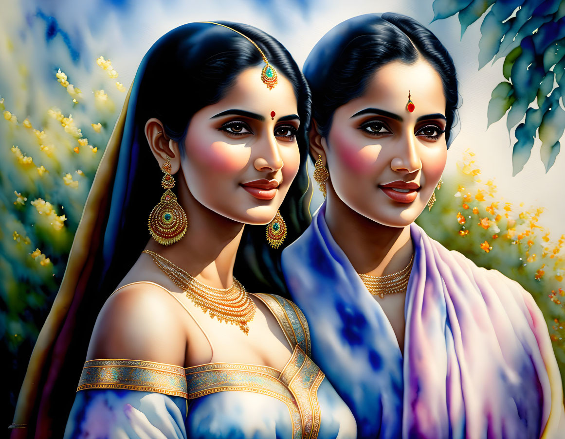 Two Indian women