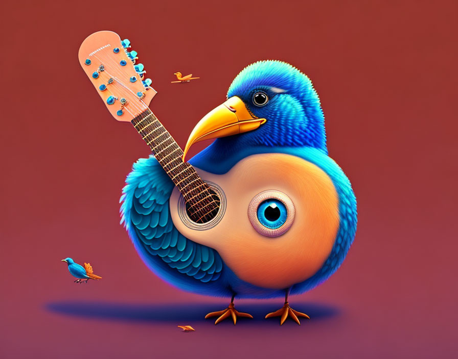 guitar-bird
