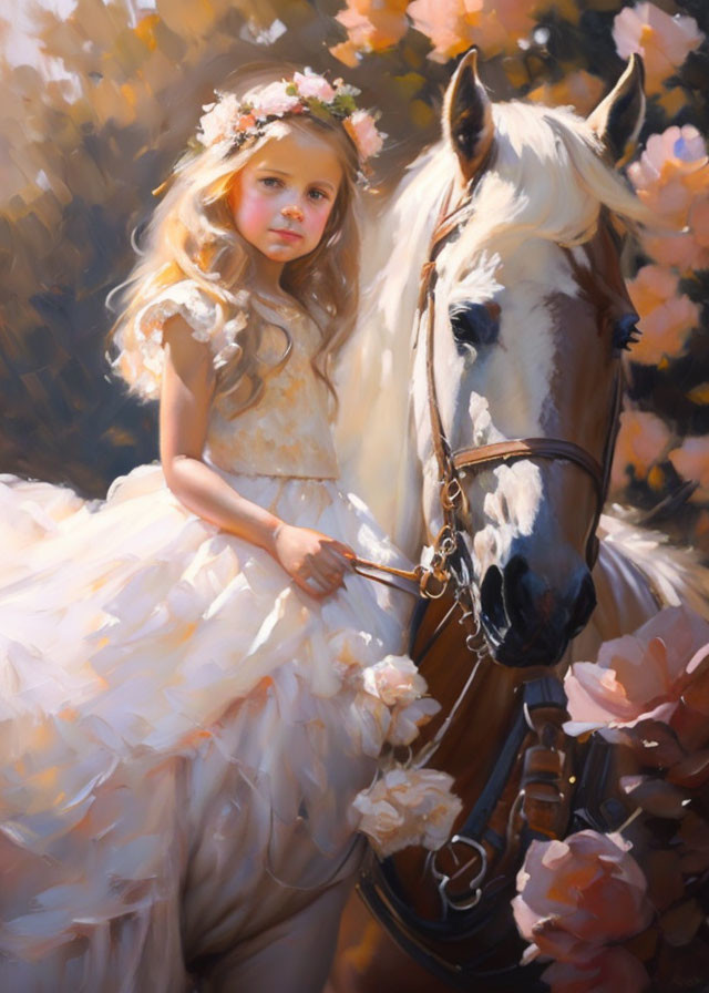 girl & horse