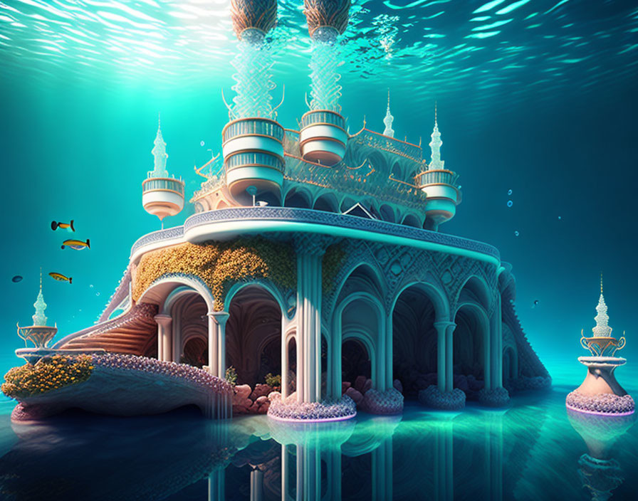 Underwater palace
