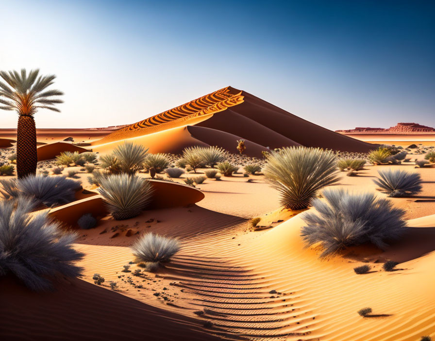 a beautiful desert