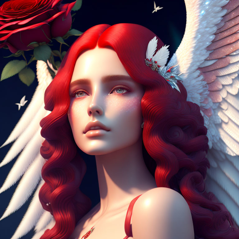 Angel from Venus, love angel, celestial
