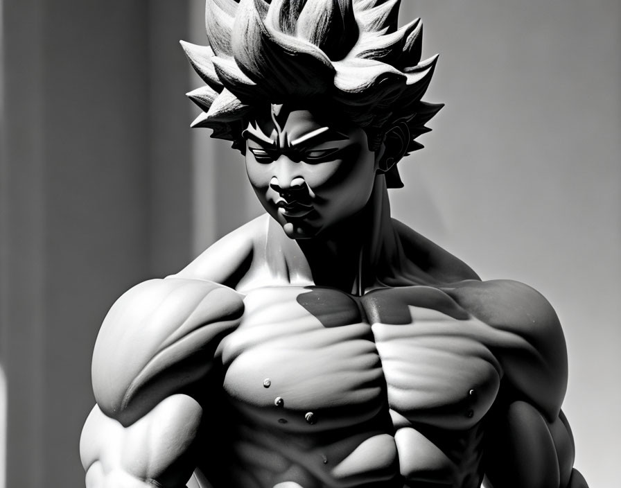Sculpture of Son Goku