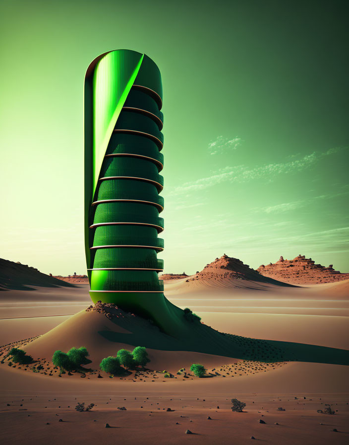 Martian building