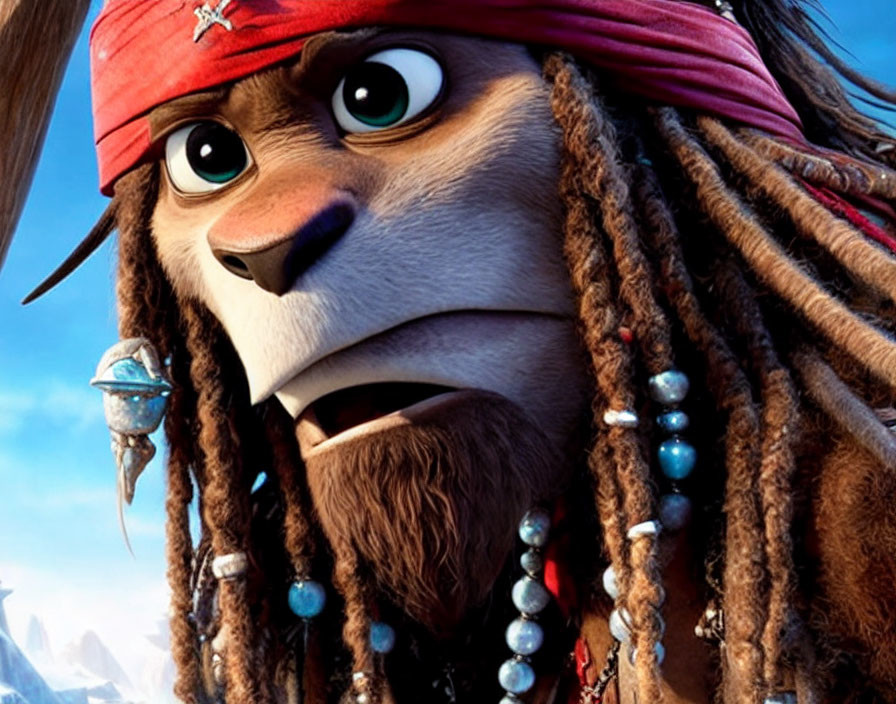Jack Sparrow in Ice Age