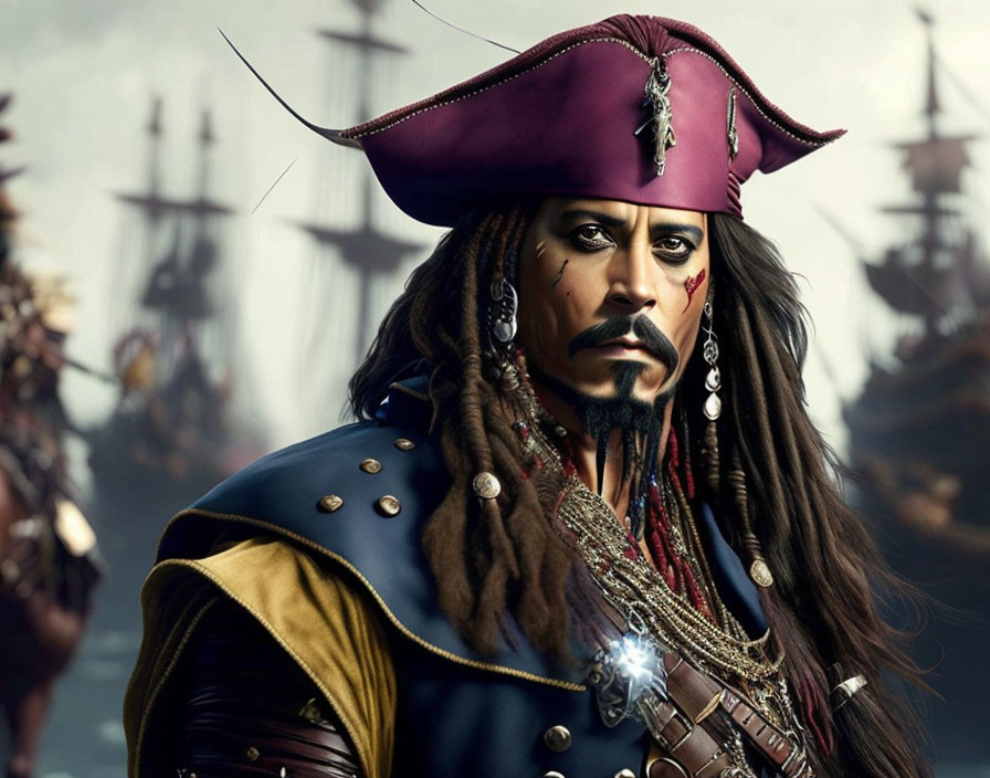 Jack Sparrow as part of the Avengers