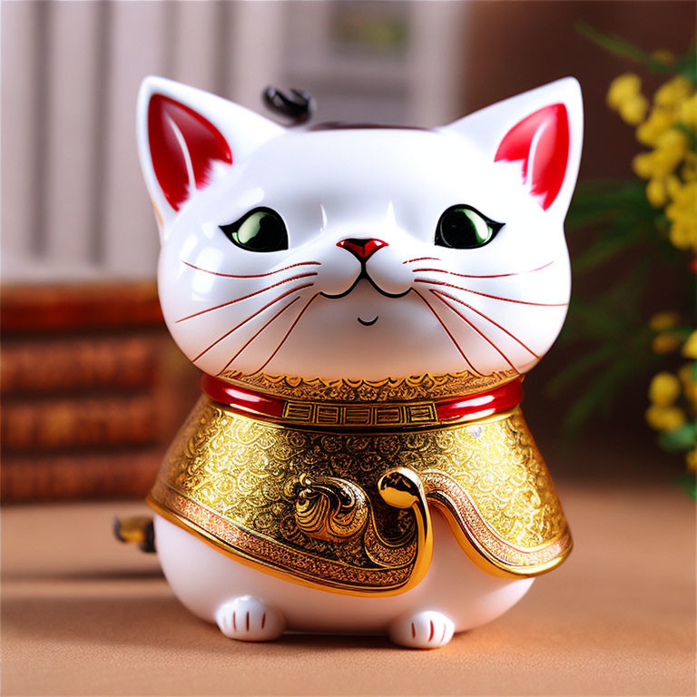 porcelain cat
