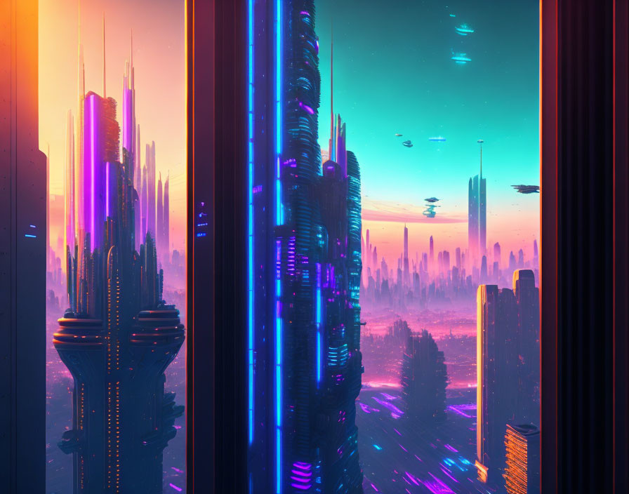Cyberpunk City 