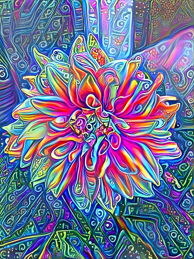 Psychedelic Flower 1