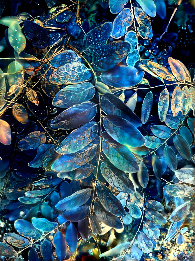 Underwater leaves