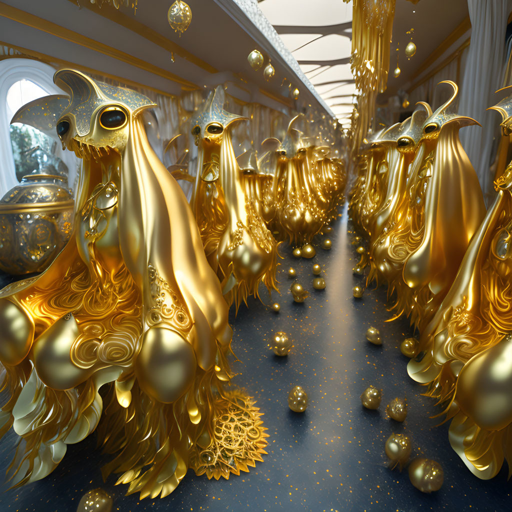The Golden Skin Worshipers in the Halls of Abraxas