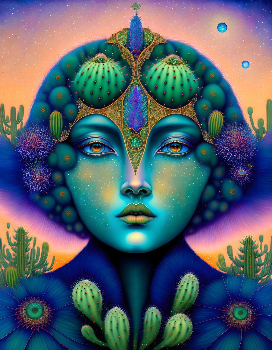 The Cactus with Kaleidoscope Eyes