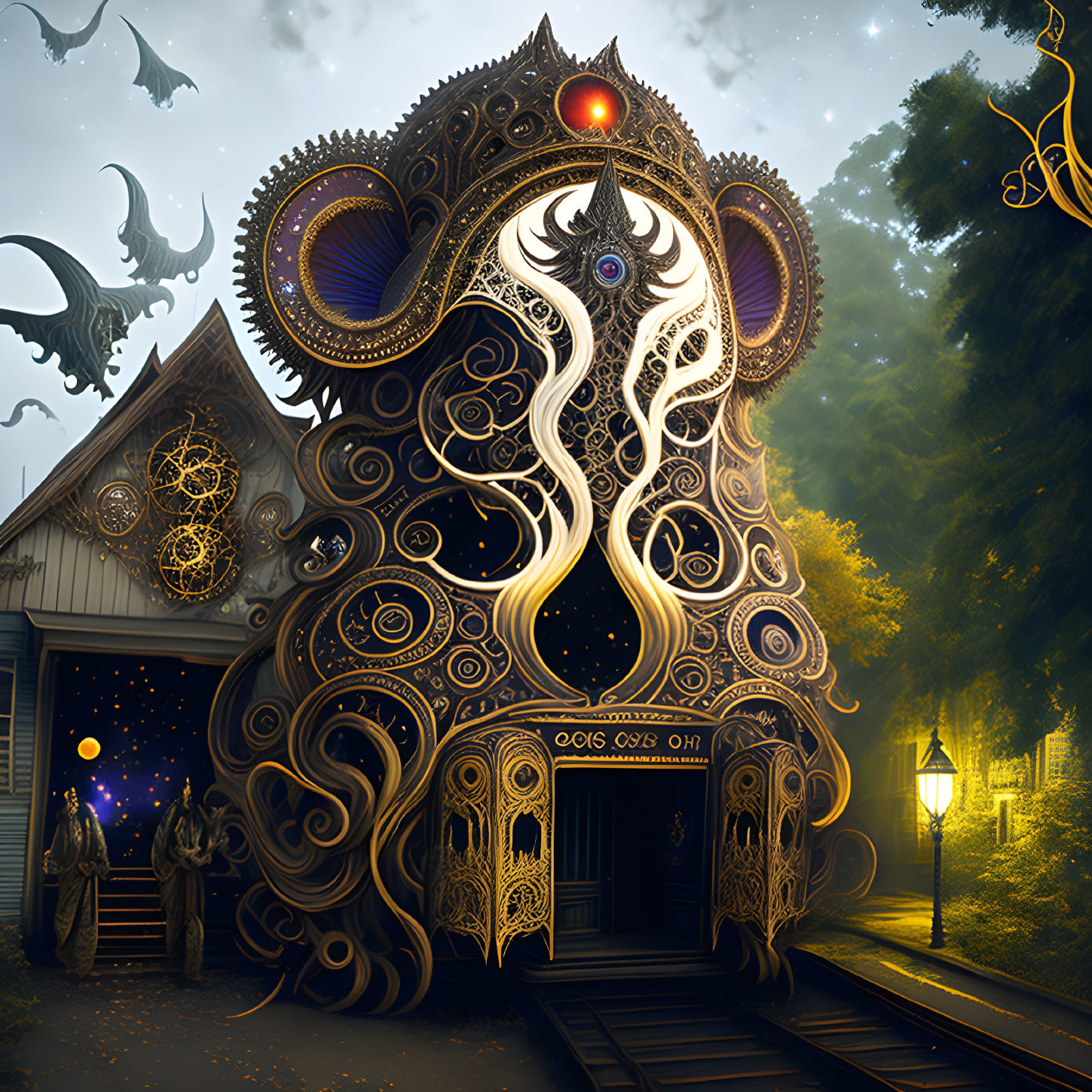 The Lovecraftian House of Fearful Meditations