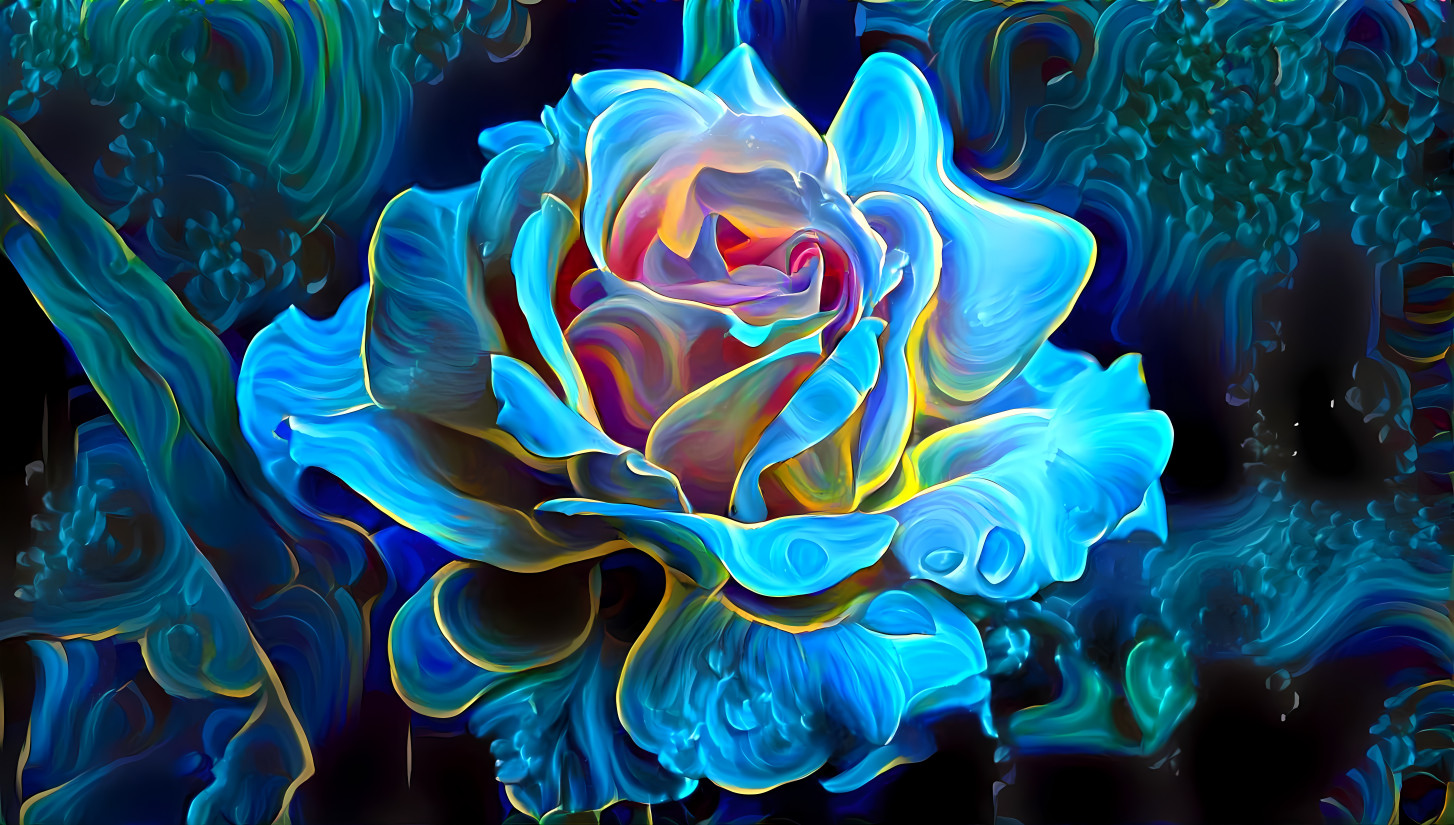 Roses are blue..