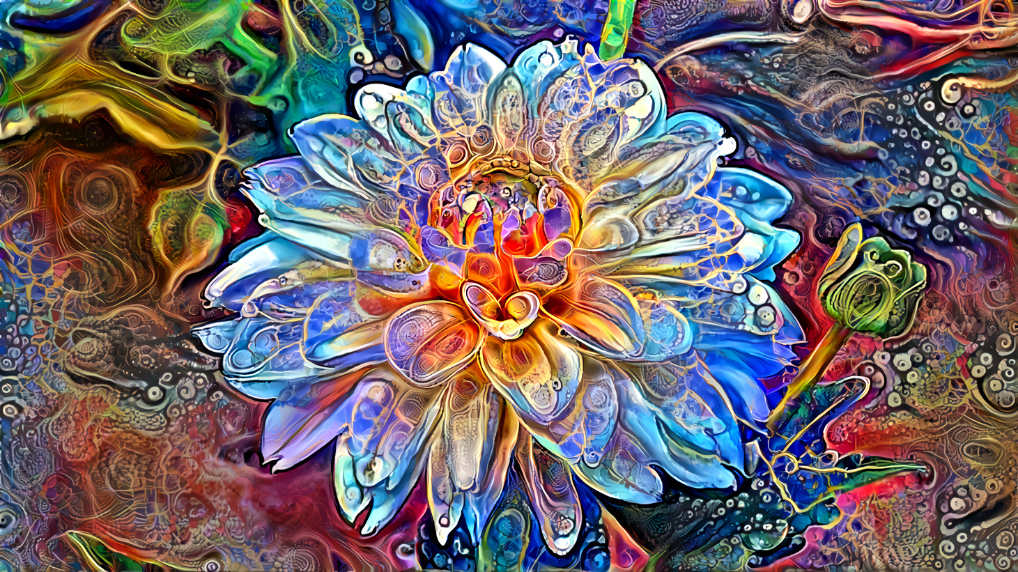 Flower - fractal